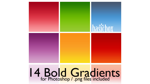 new bold set gradient photoshop