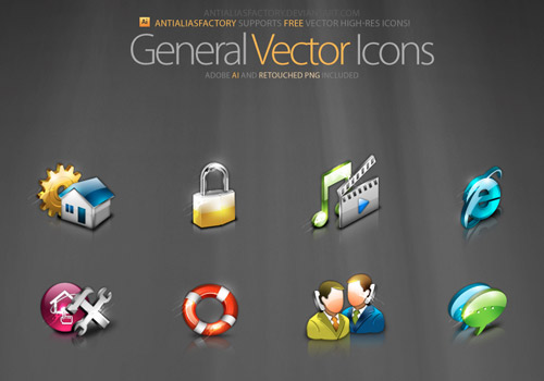 General Vector Icons 