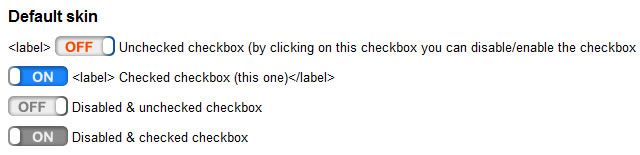 Check Boxes - jQuery Checkbox