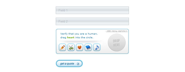 Captcha - Ajax Fancy Captcha