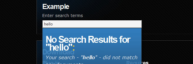 Search - jQuery Live Search