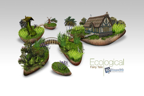 Create an Ecological Fairy Tale Wallpaper