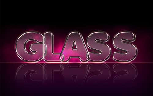 Create a Nifty Glass Text Effect