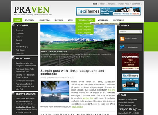 praven-beautiful-wordpress-themes-2010