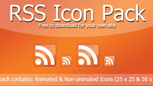 rss icon pack