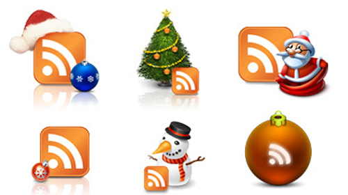 the real christmas rss icons