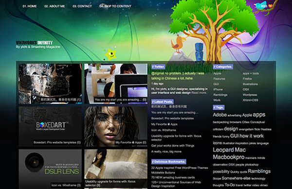 psd wordpress themes