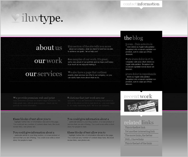 excellent High-quality Free Web Templates to download