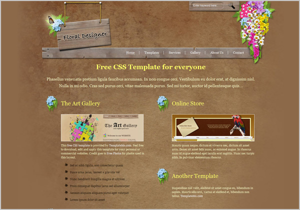 excellent High-quality Free Web Templates to download