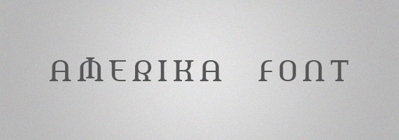 Amerika-creative-decorative-free-font