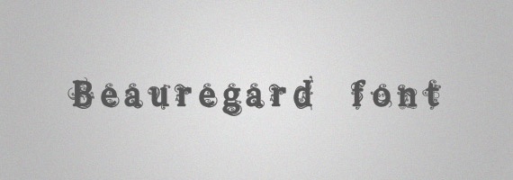 Beauregard-creative-decorative-free-font