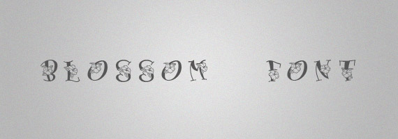 Blossom-creative-decorative-free-font