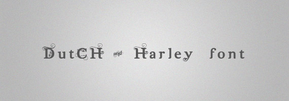 Dutch-harley-creative-decorative-free-font