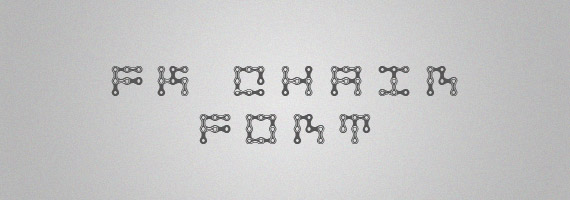 Fk-chain-creative-decorative-free-font