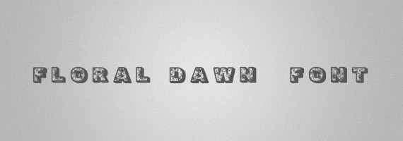 Floral-dawn-creative-decorative-free-font