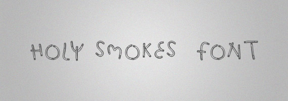 Holy-smokes-creative-decorative-free-font