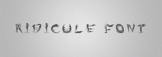 Ridicule-creative-decorative-free-font