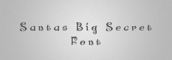 Santas-secret-creative-decorative-free-font