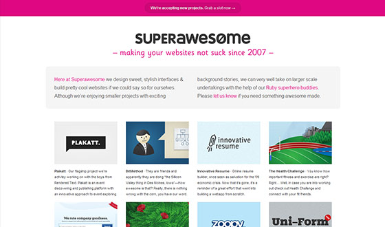 instantShift - Clean And Minimal Web Designs