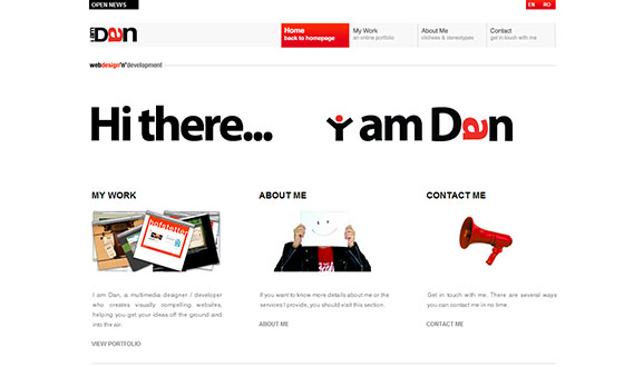 instantShift - Clean And Minimal Web Designs