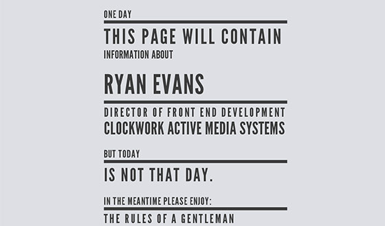 instantShift - Clean And Minimal Web Designs