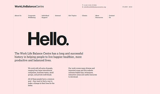 instantShift - Clean And Minimal Web Designs