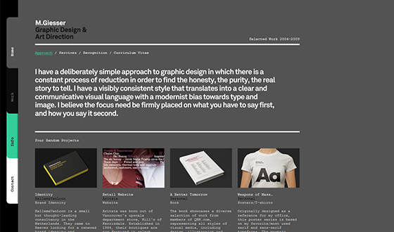 instantShift - Clean And Minimal Web Designs