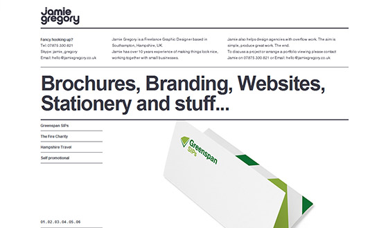 instantShift - Clean And Minimal Web Designs