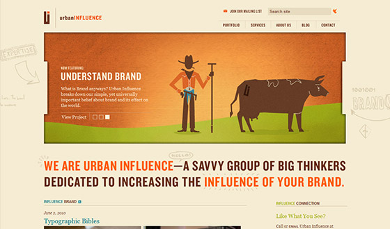 instantShift - Clean And Minimal Web Designs