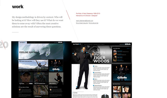 instantShift - Clean And Minimal Web Designs