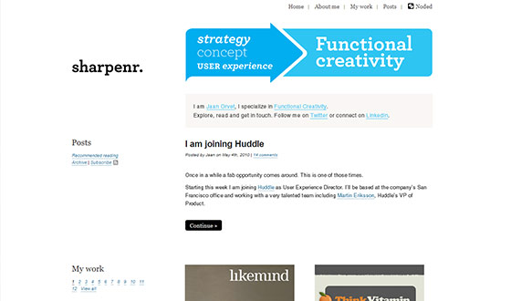 instantShift - Clean And Minimal Web Designs