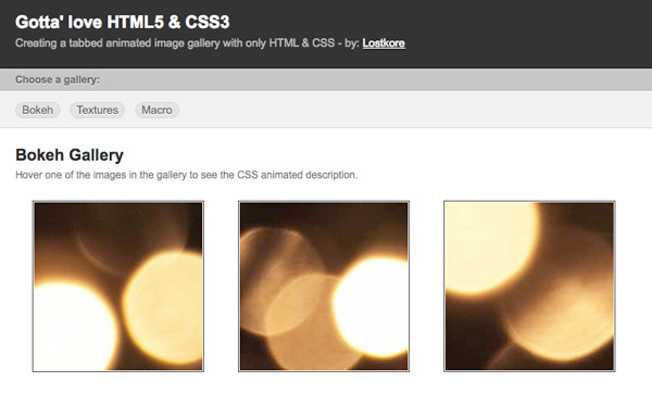 HTML5 gallery 15 Free HTML5 CSS3 Templates to Start the Future of Web Design