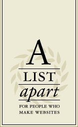 A List apart - Facebook FanPage Image 