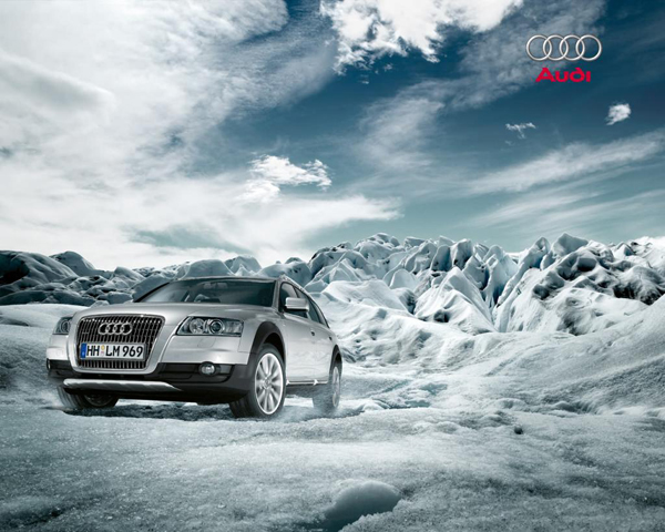 AudiA6 allroad quattro car photography 40 Beautiful Examples of Car Photography