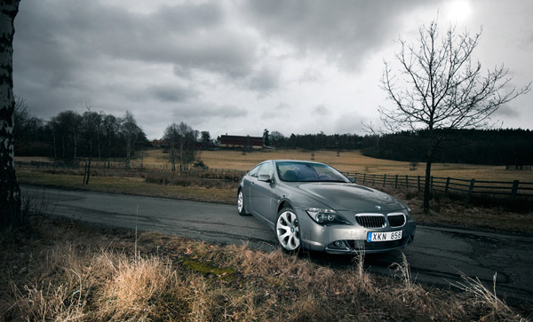 BMW 645 Moonlight car photography by dejz0r 40 Beautiful Examples of Car Photography