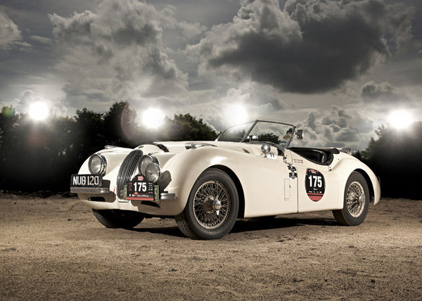 Jaguar XK120 car photography 40 Beautiful Examples of Car Photography