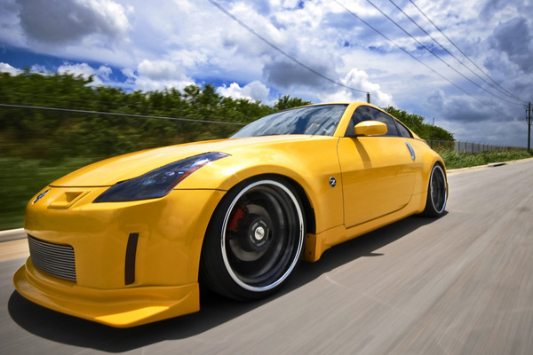 Nissan 350Z on Sevas 40 Beautiful Examples of Car Photography