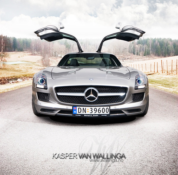 SLS AMG car photography 40 Beautiful Examples of Car Photography