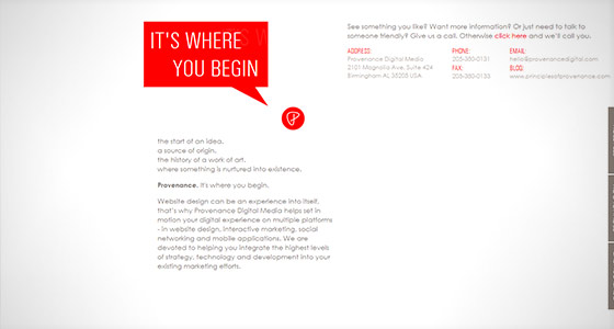 instantShift - Single Page Website Design Inspiration