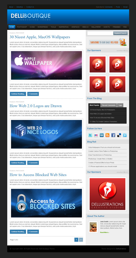 Boutique-theme-inspiration-wordpress-blog-designs