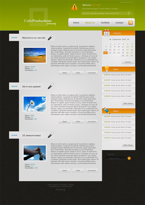 Cube-productions-theme-inspiration-wordpress-blog-designs