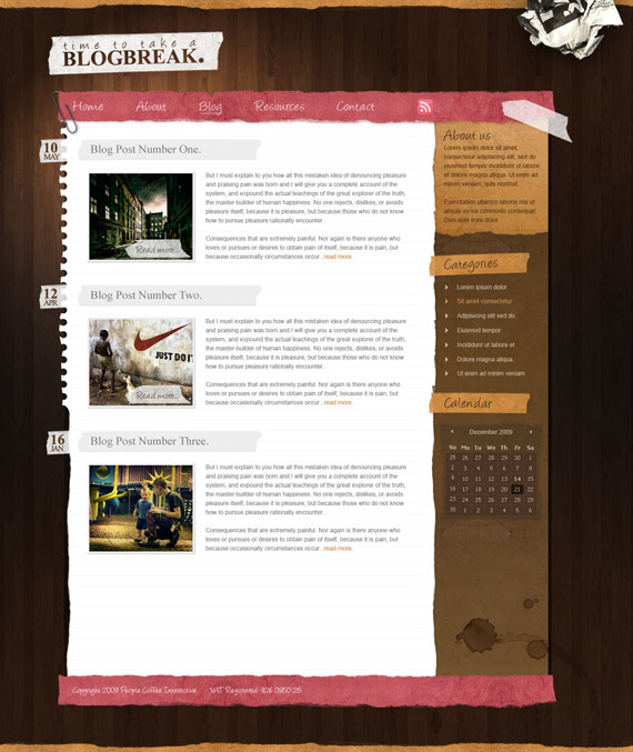 Textured-inspiration-wordpress-blog-designs