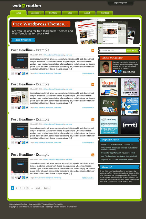 Web--1-kreation-theme-inspiration-wordpress-blog-designs