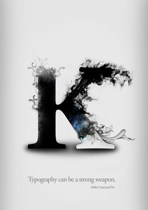 Special K For Ready Print Typography Poster