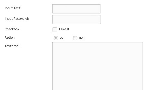 jqTransform jQuery form plugin