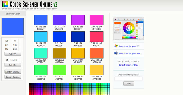 Colorschemer