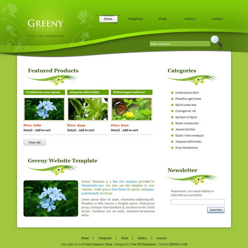 templatemo_218_greeny