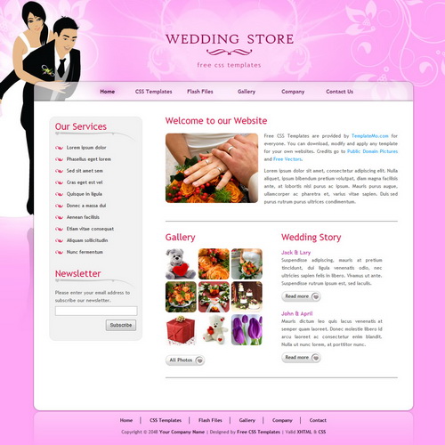 templatemo_224_wedding_store