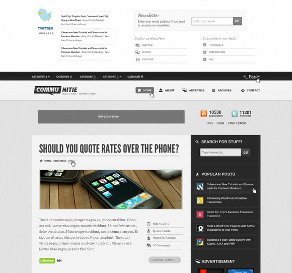 communitie-wordpress-theme