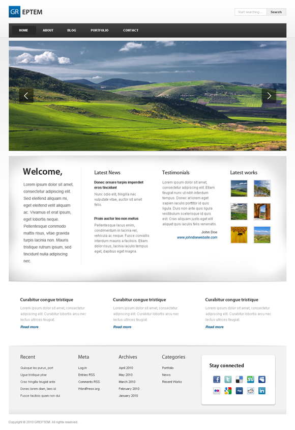 greptem-wordpress-theme